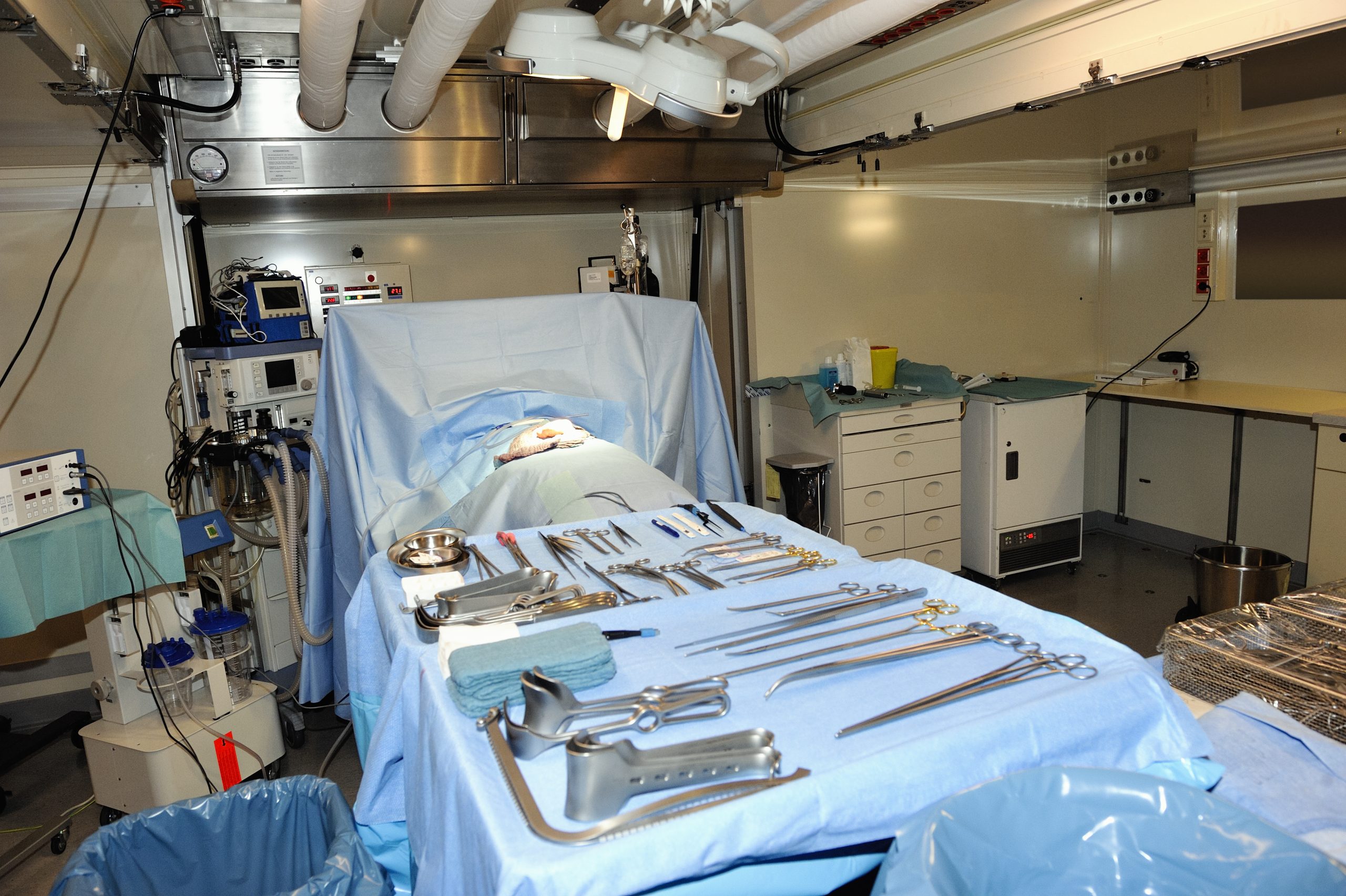 Military remote surgical suite